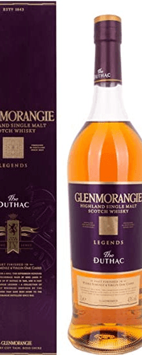 Glenmorangie Legends The DUTHAC Highland Single Malt 43% Vol. 1l in Giftbox