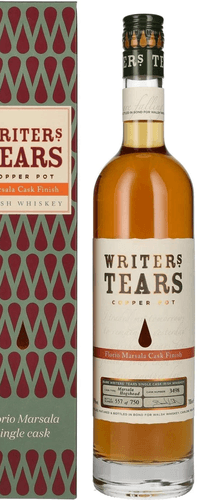 Writer's Tears COPPER POT Florio Marsala Cask Finish Irish Whiskey 45% Vol. 0,7l in Giftbox