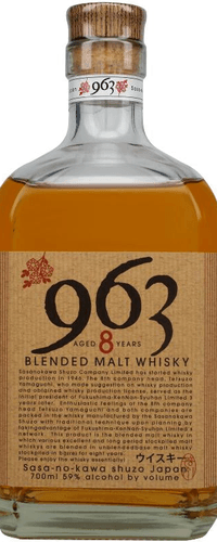 Yamazakura 963 8 Year Old Blended Malt Whisky 59% Vol. 0,7l in Giftbox