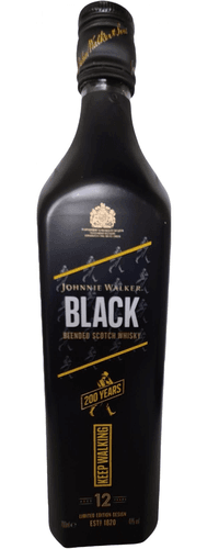 Johnnie Walker ICON BLACK 200 YEARS KEEP WALKING Limited Edition 40% Vol. 0,7l