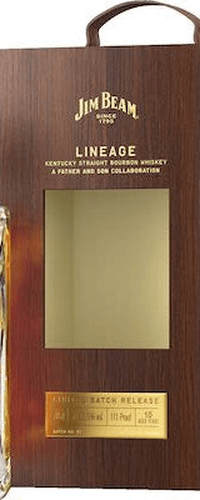 Jim Beam LINEAGE Bourbon Whiskey Limited Batch Release 55,5% Vol. 0,7l in Giftbox