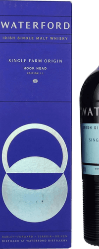 Waterford Single Farm Origin HOOK HEAD Irish Single Malt Whisky Edition 1.1 50% Vol. 0,7l in Giftbox