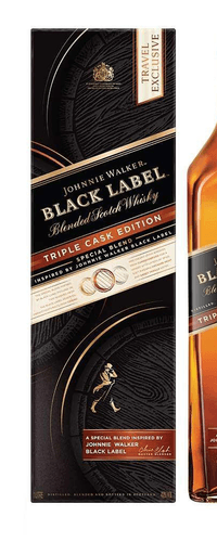 Johnnie Walker BLACK LABEL Blended Scotch Whisky TRIPLE CASK EDITION 40% Vol. 1l in Giftbox