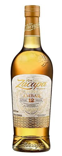 Ron Zacapa Centenario ÁMBAR 12 Sistema Solera Reserva 40% Vol. 1l