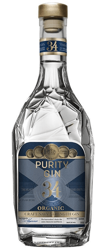 Purity 34 CRAFT NORDIC NAVY STRENGTH Organic Gin 57,1% Vol. 0,7l