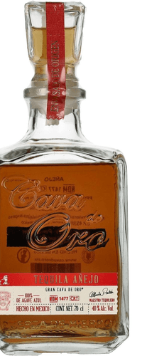 Gran Cava de Oro Tequila AÑEJO 100% de Agave Azul 40% Vol. 0,7l