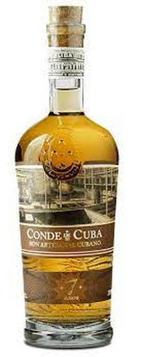 Conde de Cuba 7 AÑOS Ron Artesanal Cubano 38% Vol. 0,7l