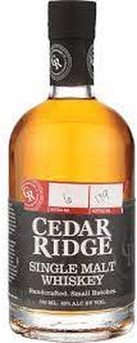 Cedar Ridge Iowa Bourbon Whiskey 40% Vol. 0,7l