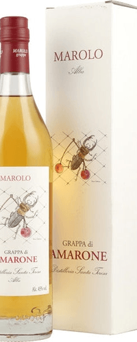 Marolo Alba Grappa di AMARONE 45% Vol. 0,7l in Giftbox