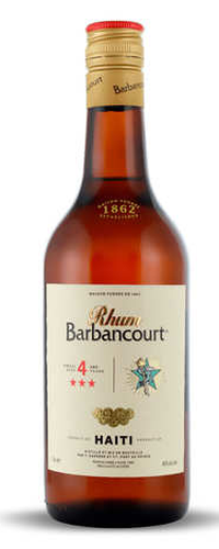 Barbancourt 4 Years Old 3 Star Haiti Rhum 40% Vol. 0,7l in Giftbox