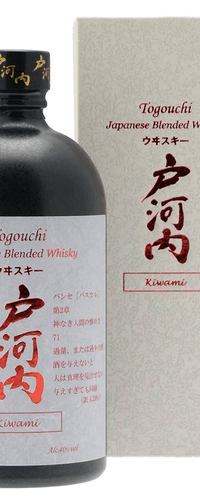 Togouchi KIWAMI Japanese Blended Whisky 40% Vol. 0,7l in Giftbox