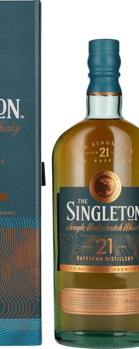 The Singleton Dufftown 21 Years Old TRINITY CASK HARMONY 43% Vol. 0,7l in Giftbox