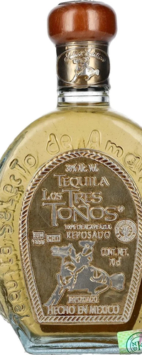 Los Tres Tonos BLANCO Tequila 38% Vol. 0,7l