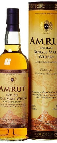 Amrut Indian Single Malt Whisky 46% Vol. 0,7l in Tinbox