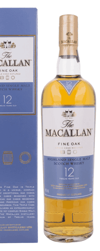 The Macallan 12 Years Old FINE OAK 40% Vol. 0,7l in Giftbox