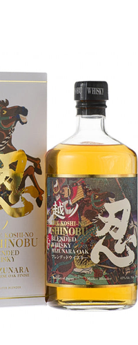 The Koshi-No Shinobu Blended Whisky Mizunara Oak Finish 43% Vol. 0,7l in Giftbox