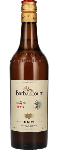Barbancourt 4 Years Old 3 Star Haiti Rhum 40% Vol. 0,7l
