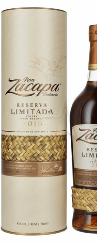Ron Zacapa Centenario RESERVA LIMITADA Solera Gran Reserva 2015 45% Vol. 0,7l in Giftbox