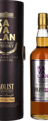 Kavalan SOLIST Peaty Cask 50,8% Vol. 0,7l in Giftbox