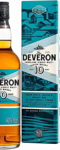 The Deveron 10 Years Old Highland Single Malt Scotch Whisky 40% Vol. 0,7l in Giftbox