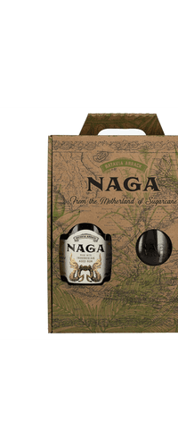 Naga JAVA RESERVE Double Cask Aged 40% Vol. 0,7l in Giftbox with glass