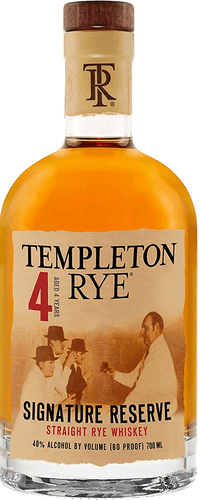 Templeton Rye 4 Years Old Signature Reserve Straigth Rye Whiskey 40% Vol. 0,7l