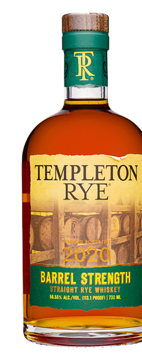 Templeton Rye Barrel Strength Straight Rye Whiskey 2020 56,6% Vol. 0,7l