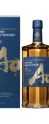 Suntory AO World Blend Whisky 43% Vol. 0,7l in Giftbox