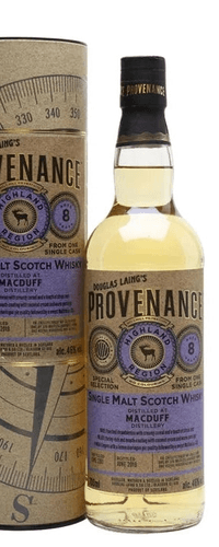 Douglas Laing PROVENANCE Glen Garioch 10 Years Old Single Cask Malt 2010 46% Vol. 0,7l in Giftbox