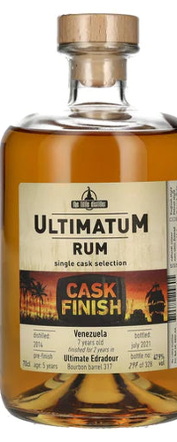 UltimatuM Rum 7 Years Old CASK FINISH Venezuela 47,9% Vol. 0,7l