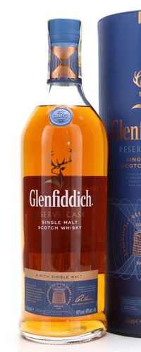 Glenfiddich RESERVE CASK Cask Collection Travel Exclusive 40% Vol. 1l in Giftbox