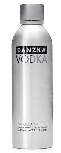 Danzka Vodka FIFTY Premium Distilled 50% Vol. 1l