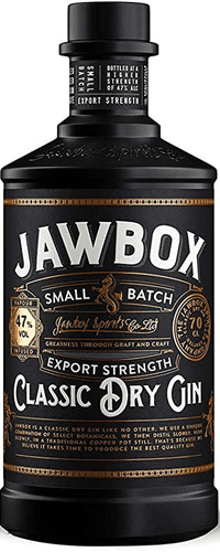 Jawbox Small Batch Export Strength Classic Dry Gin 47% Vol. 0,7l