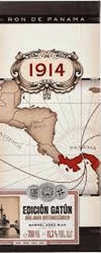 Ron 1914 Panama Rum EDICIÓN GATÚN Barrel Aged Rum 41,3% Vol. 0,7l in Giftbox