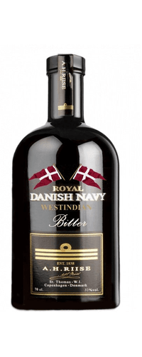 A.H. Riise Royal DANISH NAVY Westindian Bitter 32% Vol. 0,5l