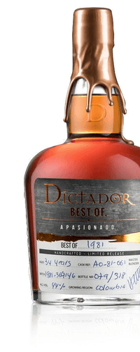 Dictador BEST OF 1987 EXTREMO Rum 30YO/050317/EX-SH298 40% Vol. 0,7l