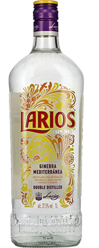 Larios Ginebra Mediterránea London Dry Gin 37,5% Vol. 1l
