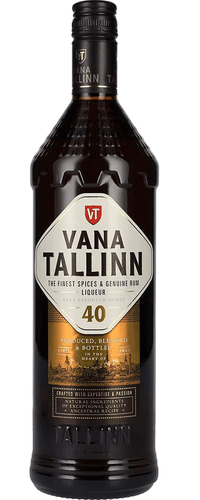 Vana Tallinn Autenthic Estonian Liqueur 40% Vol. 1l