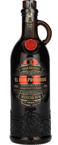 El Ron Prohibido Solera 15 Gran Reserva Finest Blended Mexican Rum 40% Vol. 0,7l