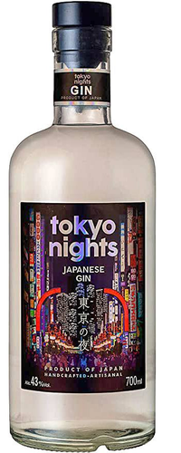 Tokyo Nights Japanese Gin 43% Vol. 0,7l
