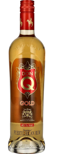 Don Q GOLD Puerto Rican Rum 40% Vol. 0,7l