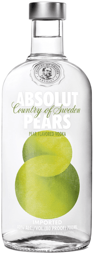 Absolut PEARS Flavored Vodka 40% Vol. 0,7l