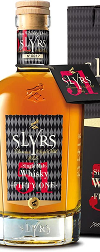 Slyrs FIFTY ONE Single Malt Whisky 51% Vol. 0,7l in Giftbox