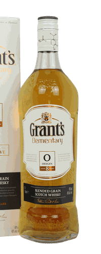 Grant's Elementary 8 Years Old OXYGEN Blended Grain Scotch Whisky 40% Vol. 1l in Giftbox