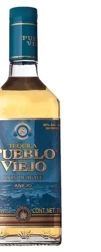 Pueblo Viejo Añejo Tequila 100% de Agave 40% Vol. 0,7l