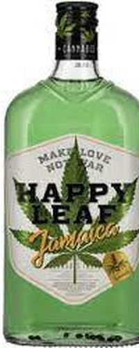 Happy Leaf JAMAICA Cannabis Taste 38% Vol. 0,5l