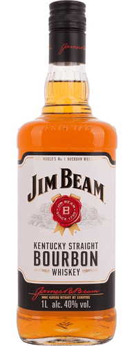 Jim Beam Kentucky Straight Bourbon Whiskey 40% Vol. 1l