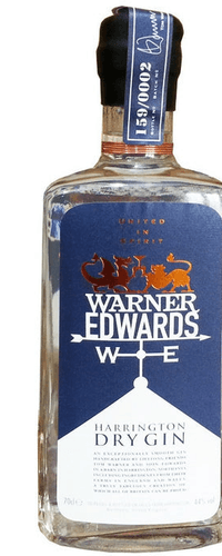 Warner Edwards Harrington Dry Gin 44% Vol. 0,7l