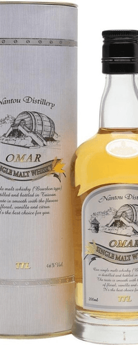 Omar Single Malt Whisky Bourbon Type 46% Vol. 0,2l in Giftbox
