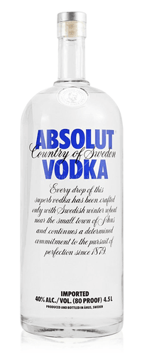 Absolut Vodka 40% Vol. 4,5l